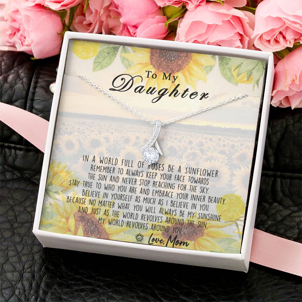To My Daughter Alluring Beauty Necklace 9  Alluring Beauty Necklace