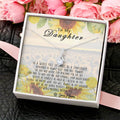 To My Daughter Alluring Beauty Necklace 9  Alluring Beauty Necklace