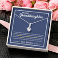 Granddaughter - Ability To See Yourself - Necklace Alluring Beauty Necklace