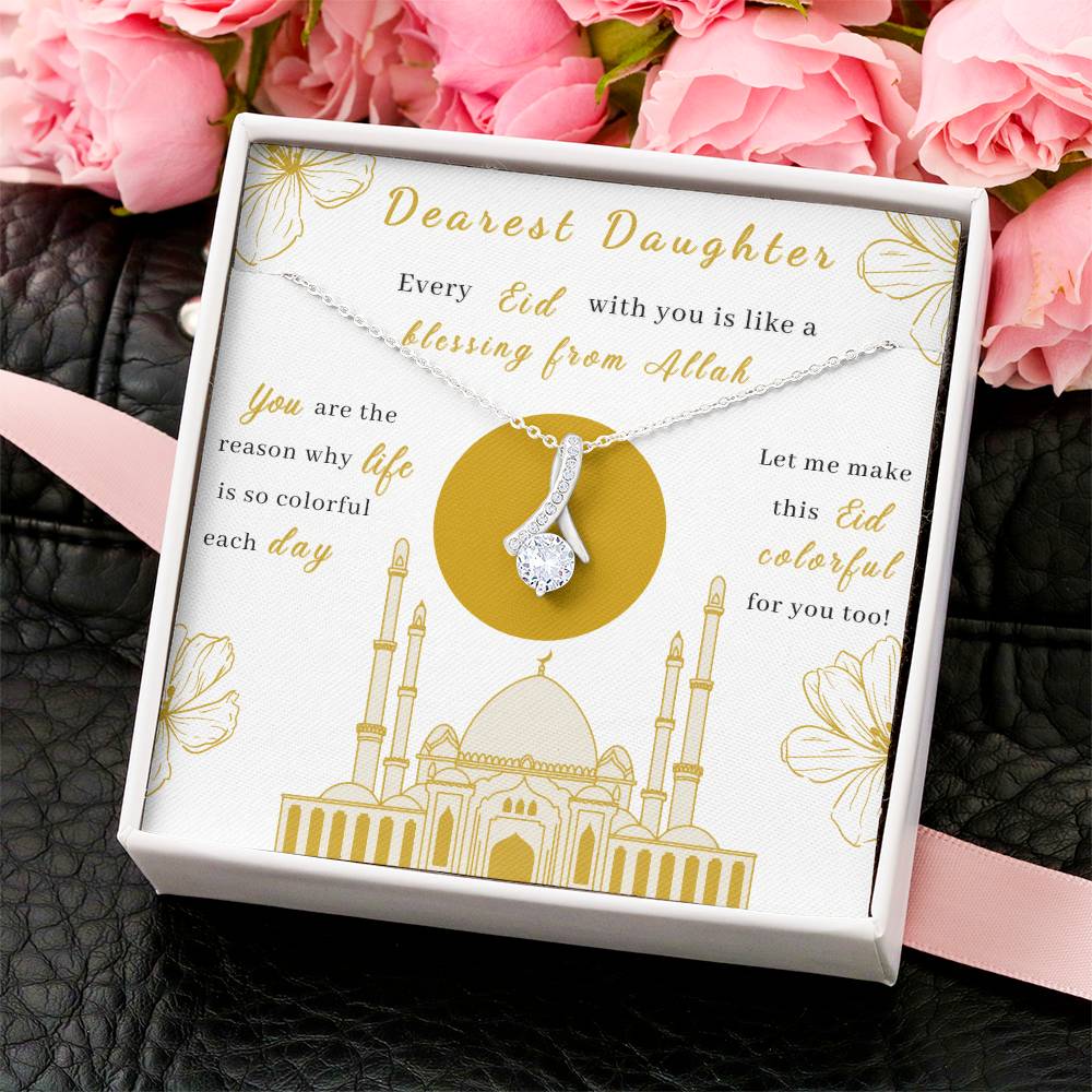 Beautiful Eid Gift For Your Daughter Eid Mubarak Gifts Gift For Her Alluring Beauty Necklace