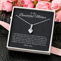 To My Beautiful Mother From Groom Alluring Beauty Alluring Beauty Necklace