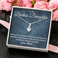 To My Badass Daughter - Life Gave Me The Gift Of You Alluring Beauty Necklace