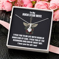 Rock Star Wife Pendant Alluring Beauty Necklace