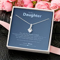 To My Daughter - Heart & Soul - Necklace 2 Alluring Beauty Necklace