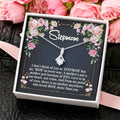Stepmom Gift Best Bonus Mom Ever Mother's Day Gift For Stepmom Stepmom Gift For Stepmom Mother's Day Gift Best Bonus Mom Alluring Beauty Necklace
