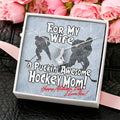 Puckin' Awesome Hockey Mom Alluring Beauty Necklace