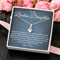 To My Badass Daughter - Will Be My Little Girl Alluring Beauty Necklace
