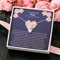 To My Beautiful Mom On My Wedding Day Alluring Beauty Necklace(1)
