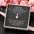 Survivor Ribbon Necklace 1 Alluring Beauty Necklace