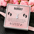 Mom To Be Necklace New Mom Necklace First Time Mom Necklace Pregnancy Gift New Mom Gift New Mommy Gift New Mom Gift Jewelry 2 Alluring Beauty Necklace