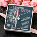 Best Army Wife Alluring Gift Necklace Alluring Beauty Necklace