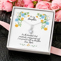 Proud To Call My You Daughter Sparkly Pendant Necklace Alluring Beauty Necklace