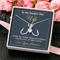 Gift From Fishing Husband -Gift For Fisherwoman - Fisherman Wife Gift - Gift For Wife Of A Fisherman - Alluring Beauty Necklace Alluring Beauty Necklace