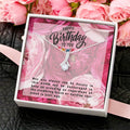 Personalised Happy Birthday Gift Box. Thinking Of You Happy Birthday Alluring Beauty Necklace
