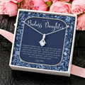 To My Badass Daughter Gift For Daughter Birthday Luxe Crown Necklace Gift Set Badass Daughter Gift Infinity Necklace Alluring Beauty Necklace