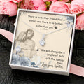 There Is No Better Friend Than A Sister And There Is No Better Sister Than You - Alluring Beauty Necklace Alluring Beauty Necklace