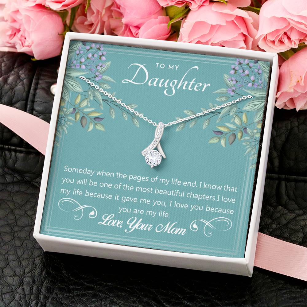 To My Daughter Alluring Beauty Necklace 7  Alluring Beauty Necklace