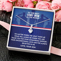Best Army Mom Necklace - Army Mom Mother's Day Gift Alluring Beauty Necklace