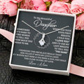 To My Beautiful Daughter - The Perfect Gift For Your Daughter - A Prayer For My Daughter - Mother To Daughter Birthday Gift Alluring Beauty Necklace