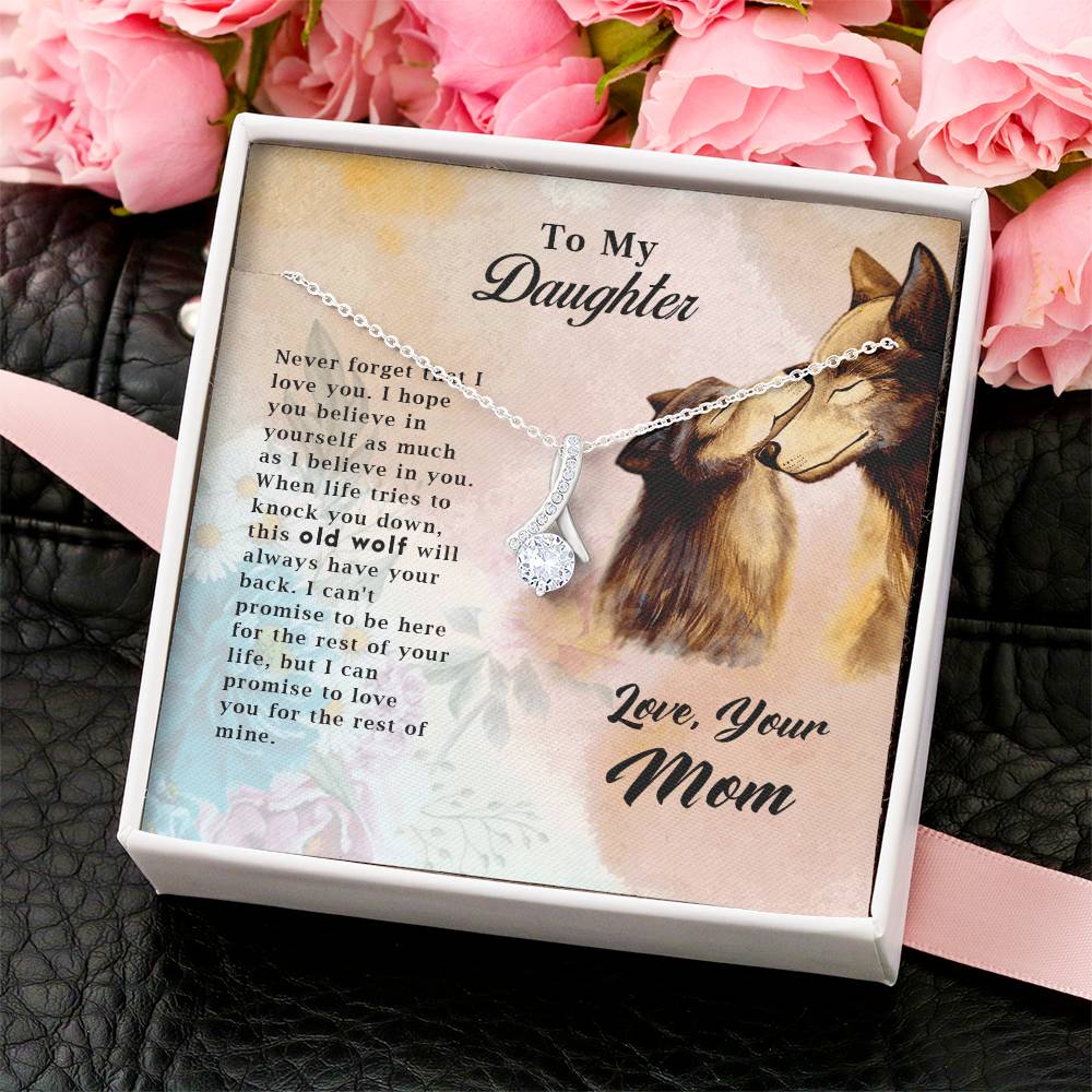 To My Daughter Alluring Beauty Necklace 8  Alluring Beauty Necklace