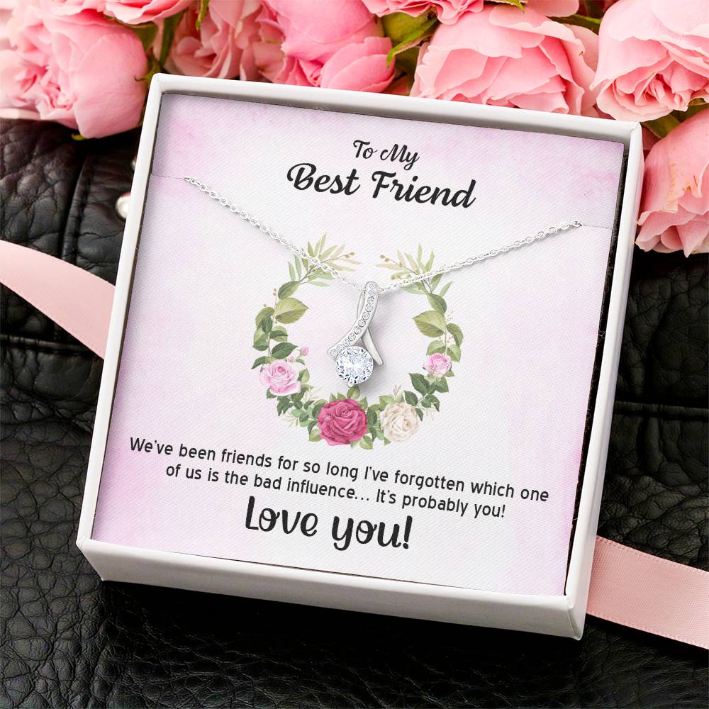 To My Best Friend We've Been Friends For So Long Giraffe Couple Necklace Alluring Beauty Necklace