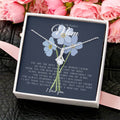 To My Badass Mom Necklace  Badass Mom Gift  Mother’S Day Gift  Birthday Gift  Gift From Daughter  Gift From Son  Birthday Gift For Mom Alluring Beauty Necklace