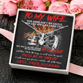 To My Wife Alluring Beauty Necklace Alluring Beauty Necklace