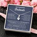 Gift For Your Soulmate Christmas - My Mate - Alluring Alluring Beauty Necklace