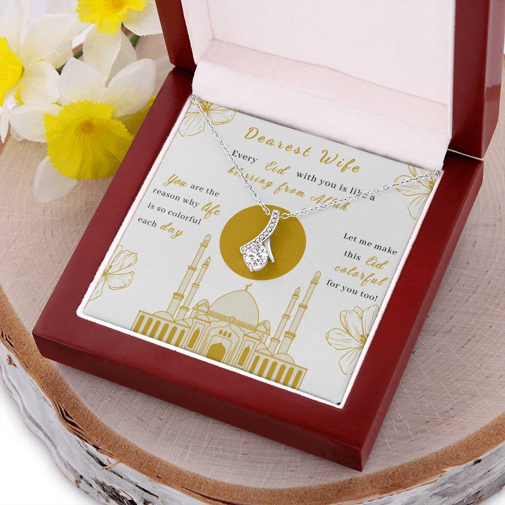 Beautiful Eid Gift For Wife 1  Alluring Beauty Necklace