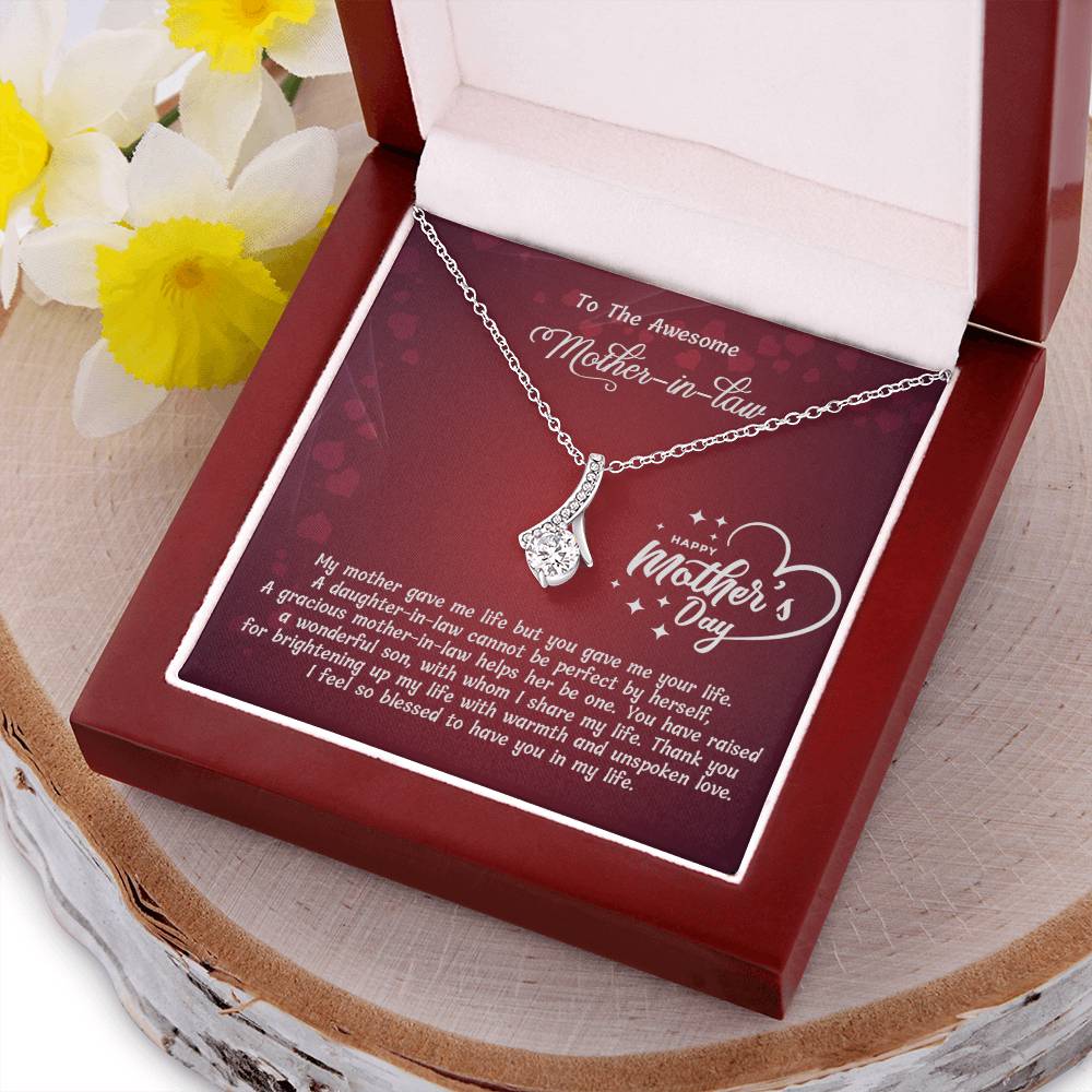 Alluring Beauty Necklace - For Mother In Law 1  Alluring Beauty Necklace