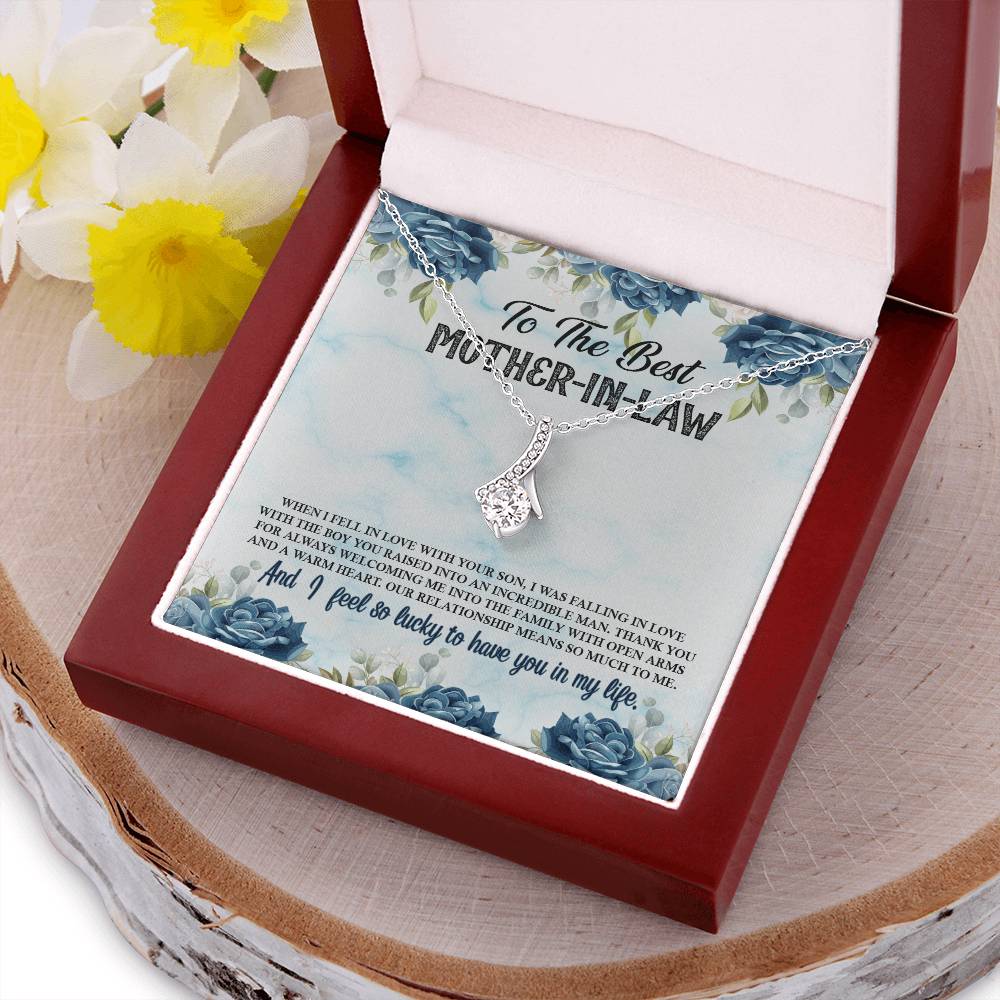 Thank You For Welcoming Me Into The Family With Open Arms And A Warm Heart... Necklace Alluring Beauty Necklace