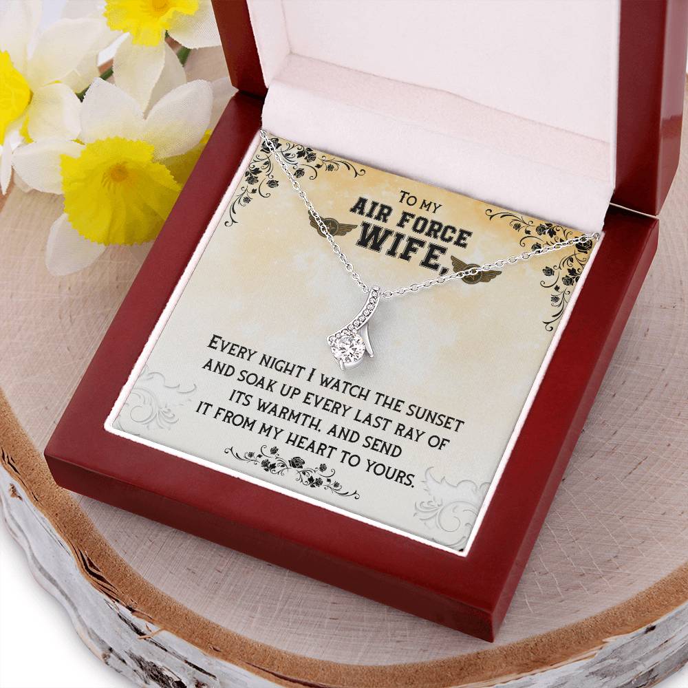Best Air Force Wife Alluring Beauty Necklace