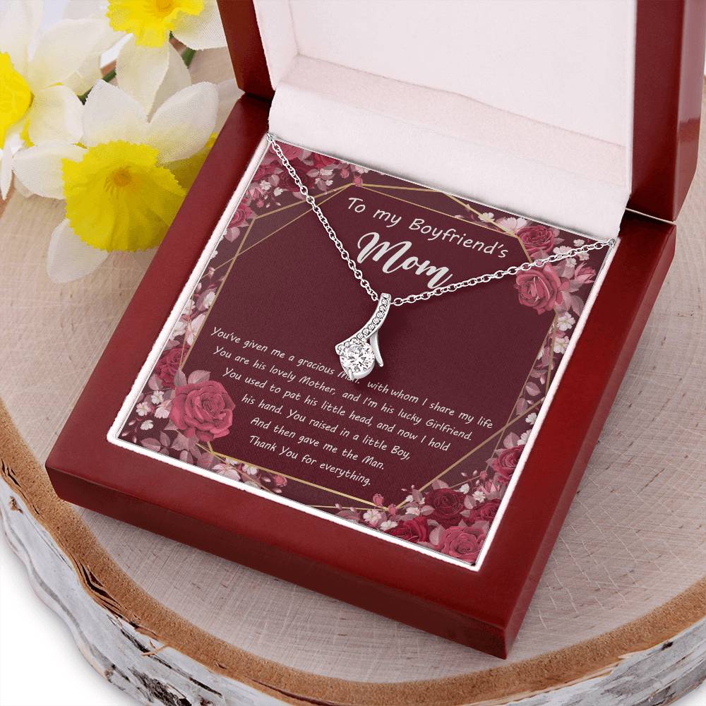 To My Boyfriend's Mom Alluring Necklace Alluring Beauty Necklace