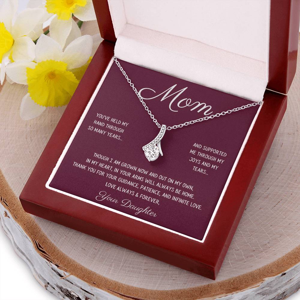 Beautiful Your Arms Will Always Be Home Necklace For Mom Alluring Beauty Necklace