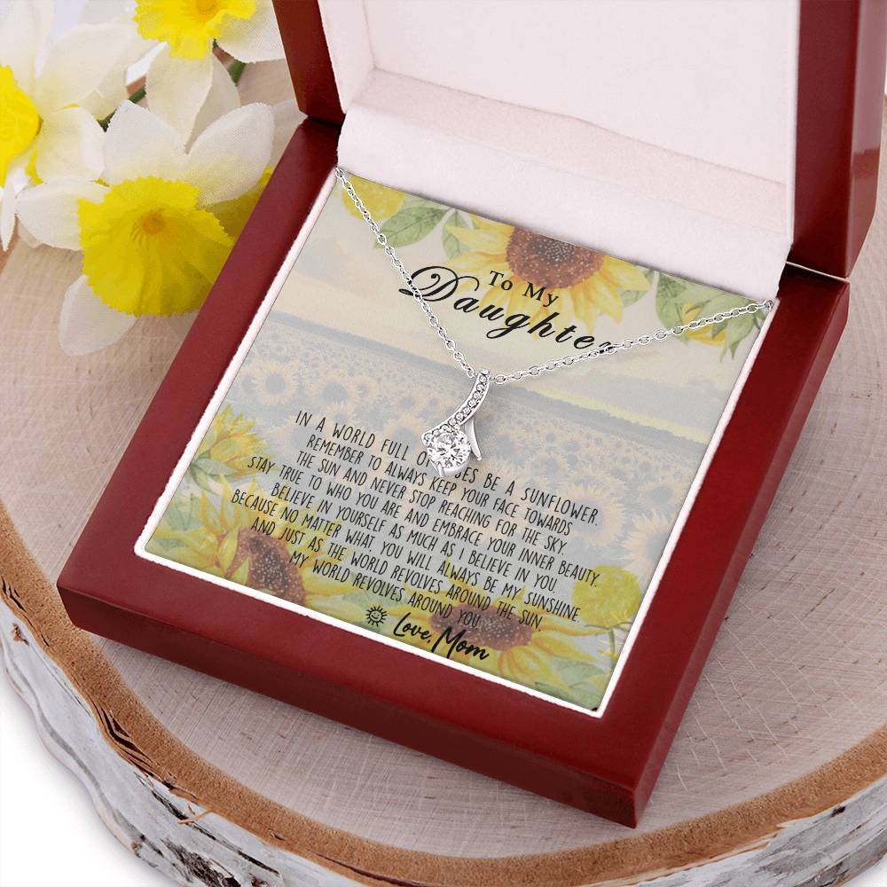 To My Daughter Alluring Beauty Necklace 9  Alluring Beauty Necklace