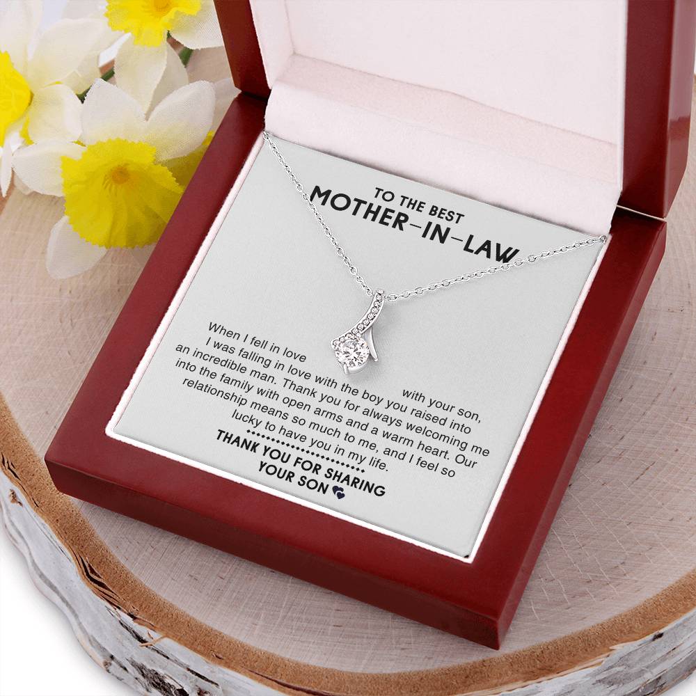 To Mother-In-Law  Alluring Necklace Alluring Beauty Necklace