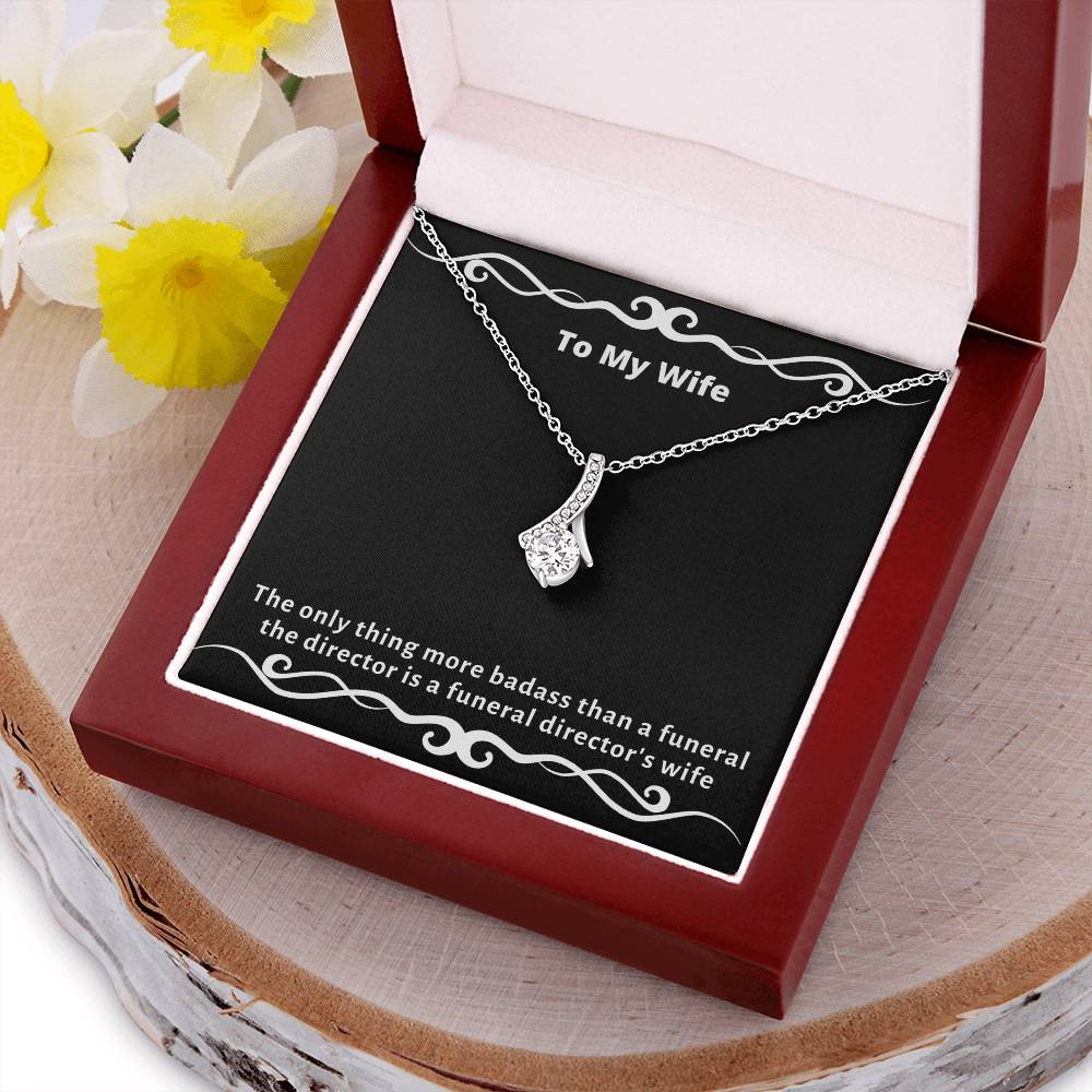 Funny Gag Gifts For Badass Wife Alluring Beauty Necklace Alluring Beauty Necklace