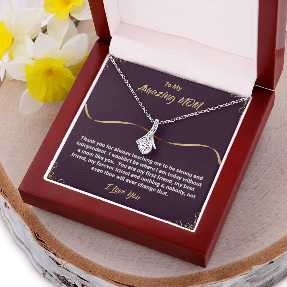 Teaching Me To Be Strong Necklace Alluring Beauty Necklace