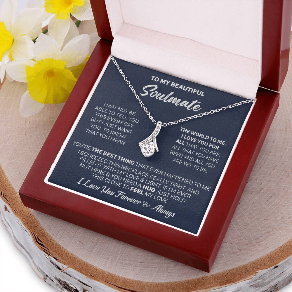 Gift For Your Soulmate Not Able Squeezed Alluring Beauty Necklace Alluring Beauty Necklace