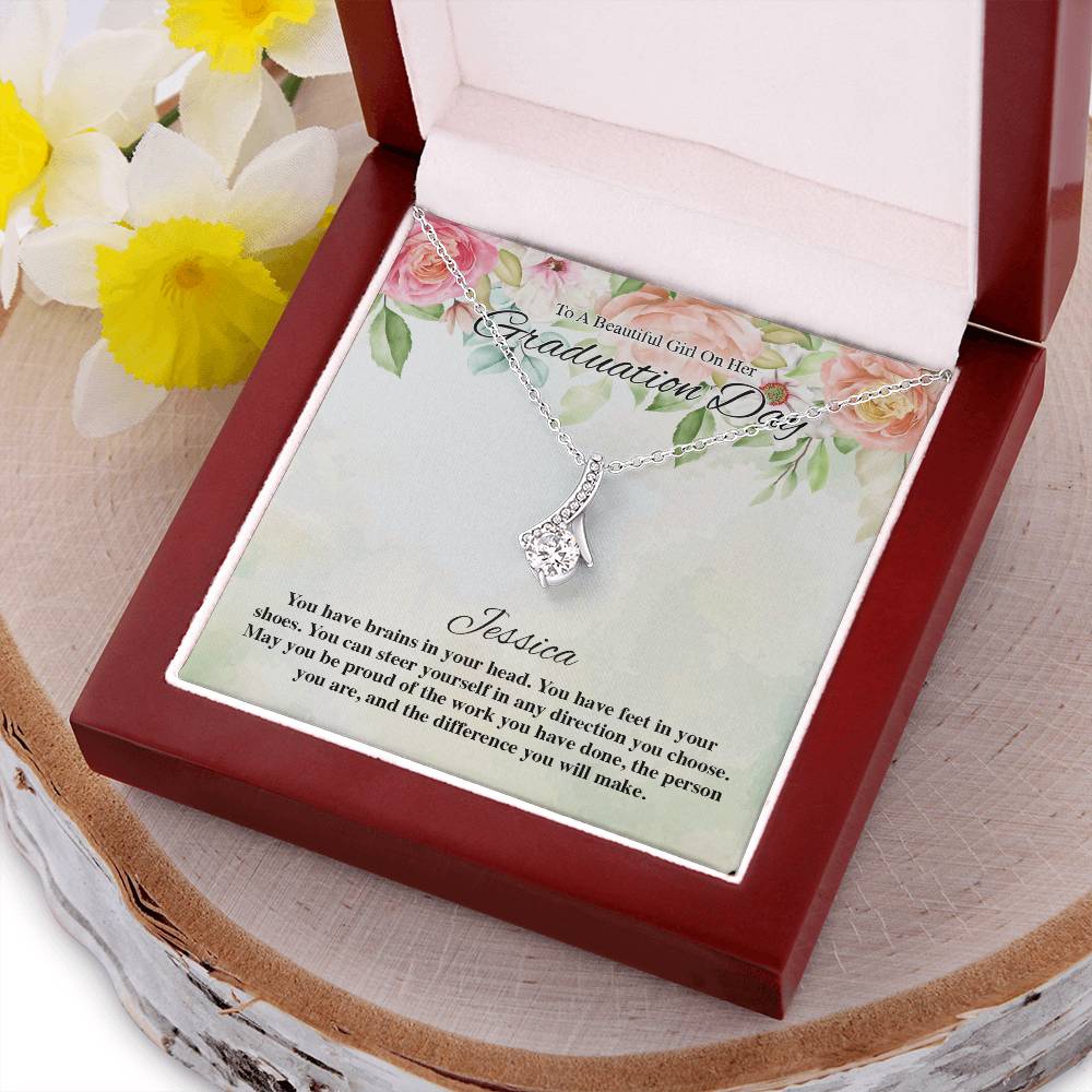 To A Beautiful Girl On Her Graduation Day Flowery Alluring Beauty Alluring Beauty Necklace