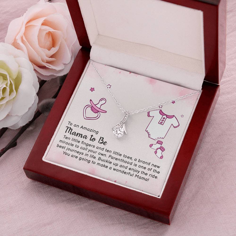 To An Amazing Mama To Be Alluring Beauty Necklace Alluring Beauty Necklace