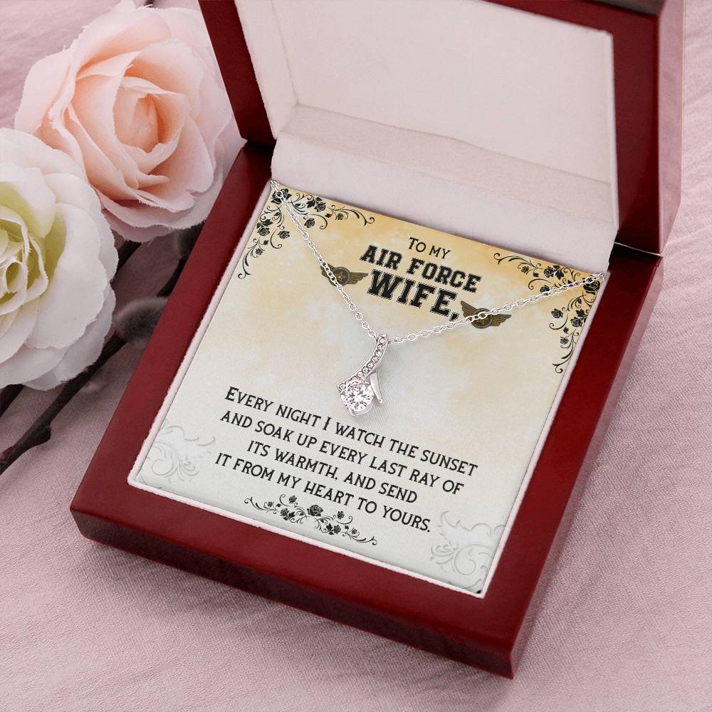 Best Air Force Wife Alluring Beauty Necklace
