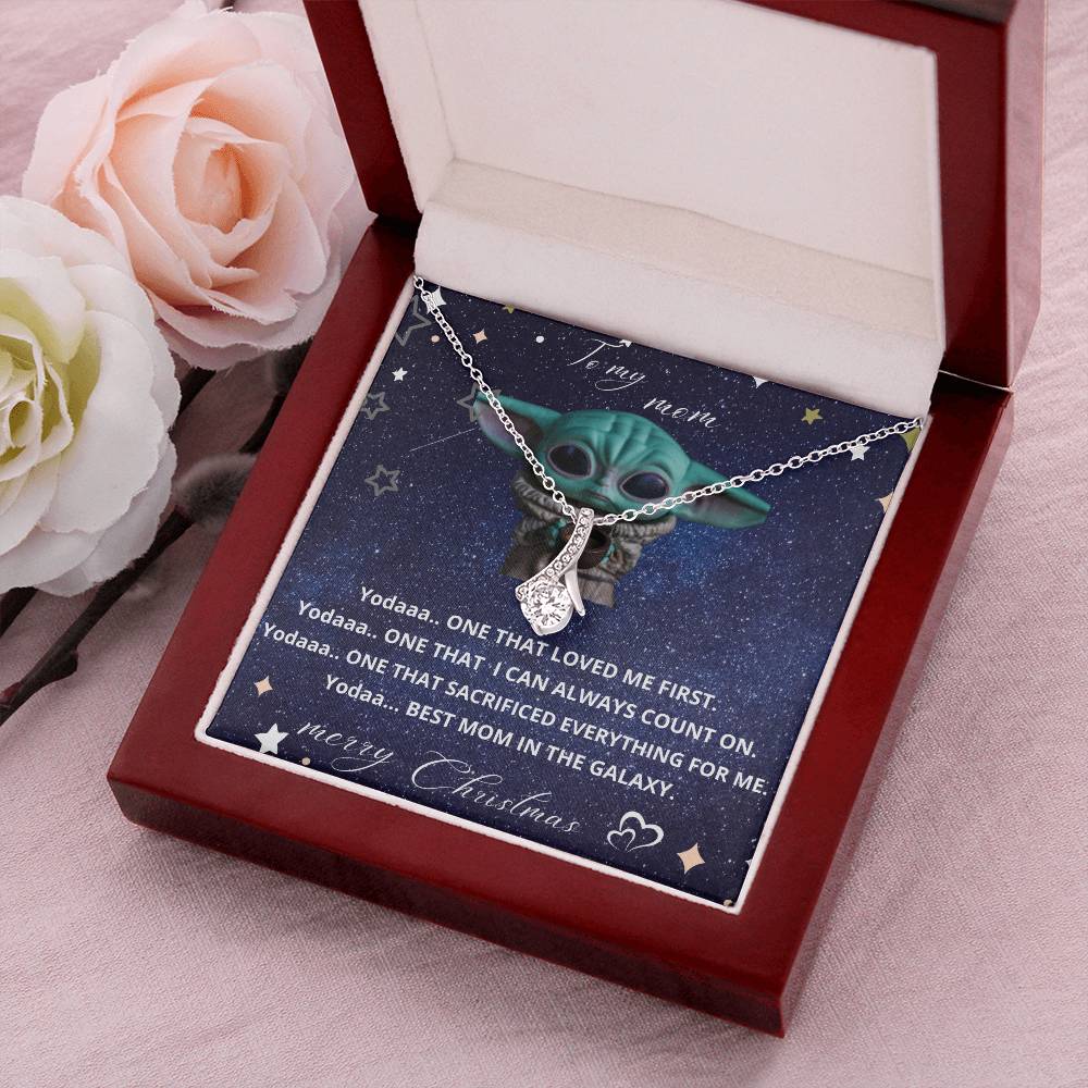 Christmas Gift To Mom Alluring Beauty Necklace