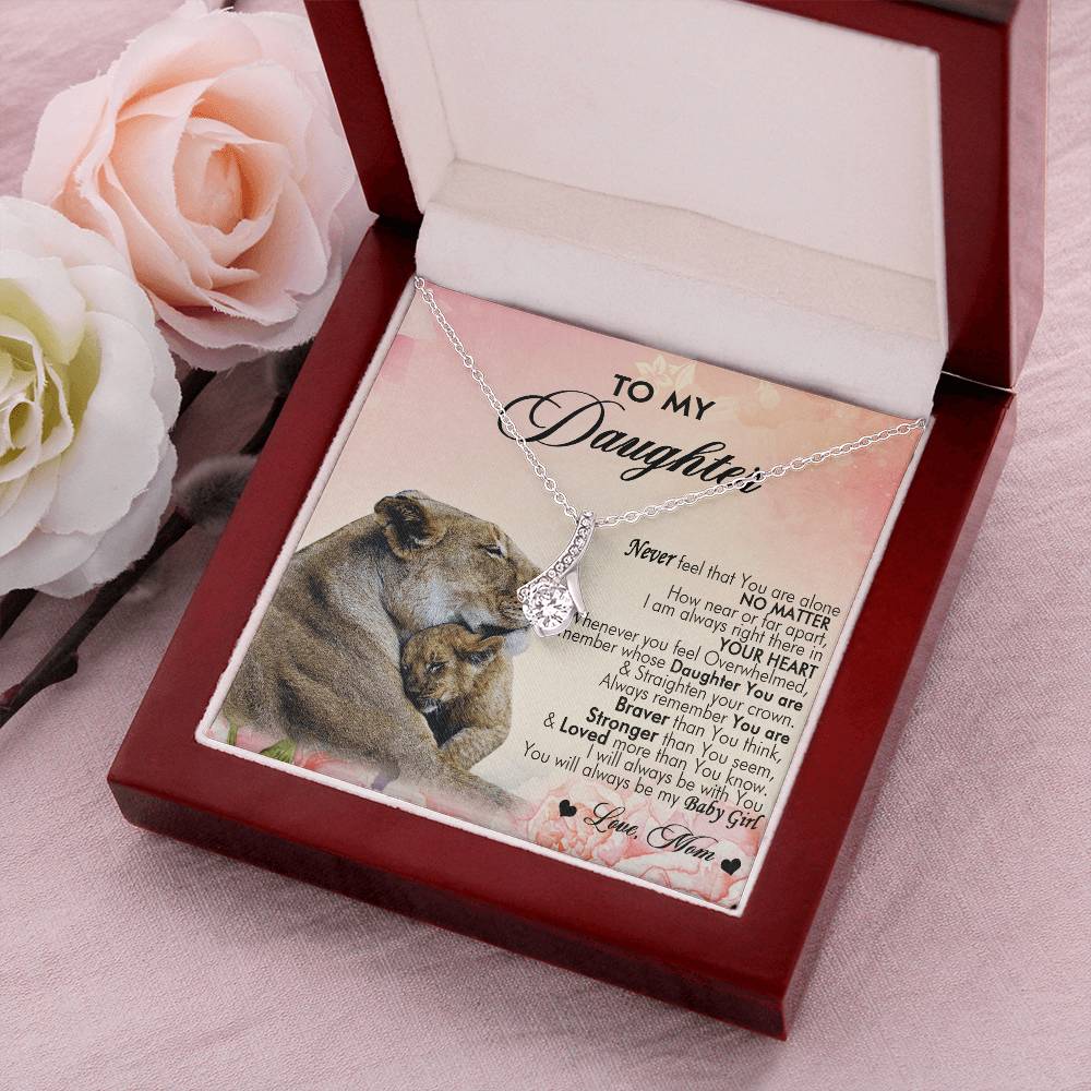 To My Daughter Alluring Beauty Necklace 11  Alluring Beauty Necklace
