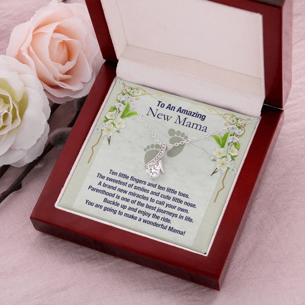 Amazing New Mama Necklace Alluring Beauty Necklace