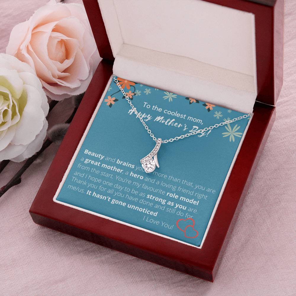 Beauty And Brains You’Re More Than That Alluring Beauty Necklace