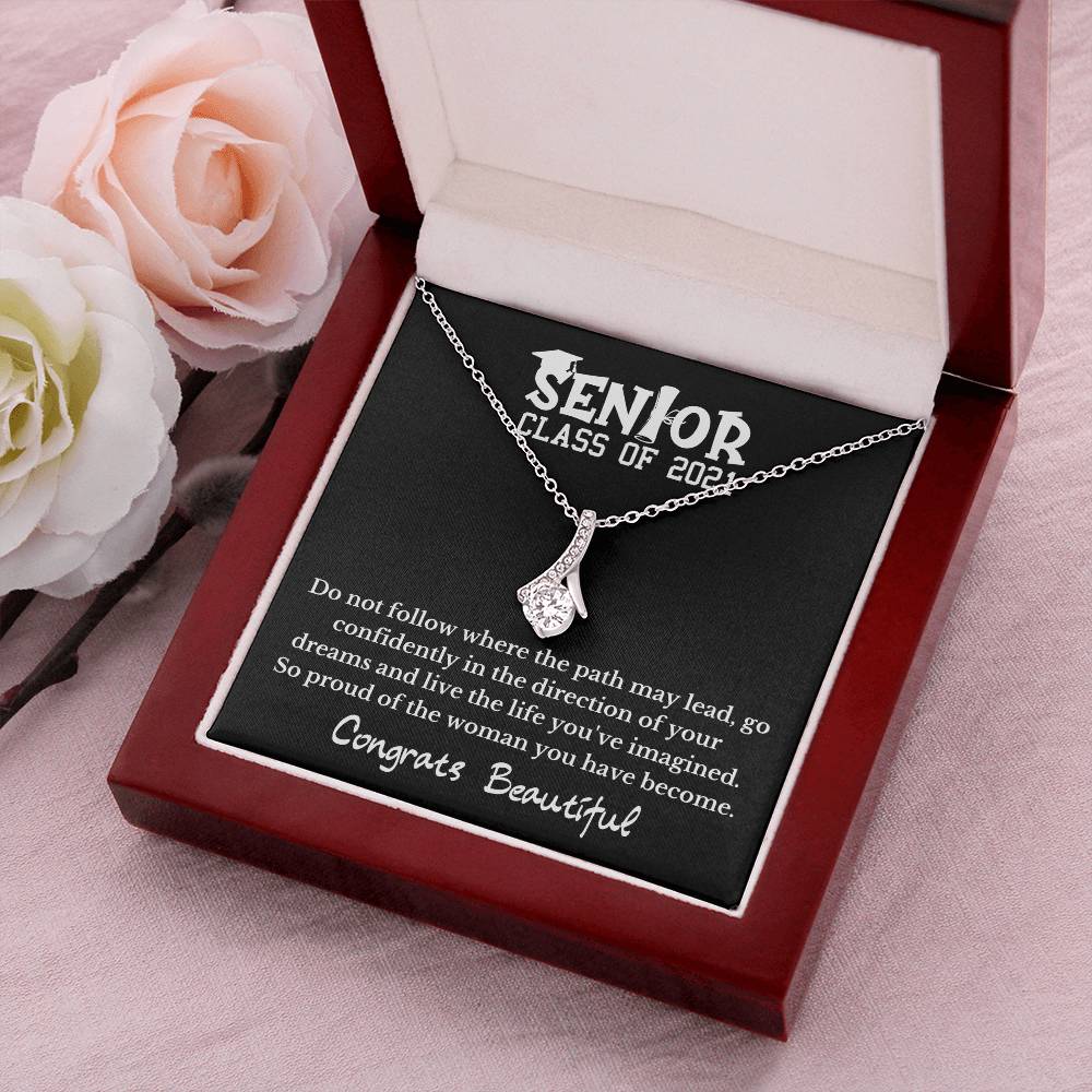 Senior Class Of 2021 Necklace Alluring Beauty Necklace