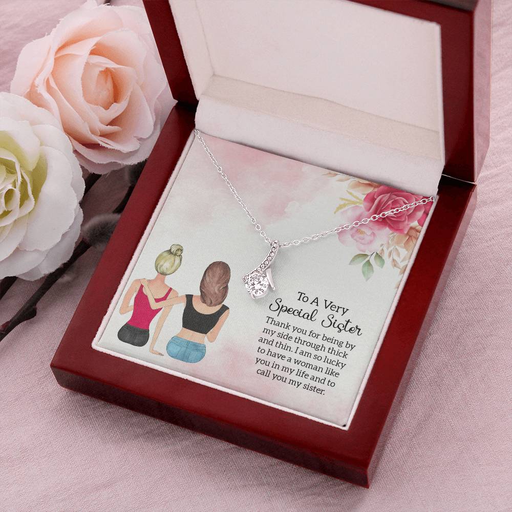 To A Very Special Sister - Alluring Beauty Necklace Alluring Beauty Necklace