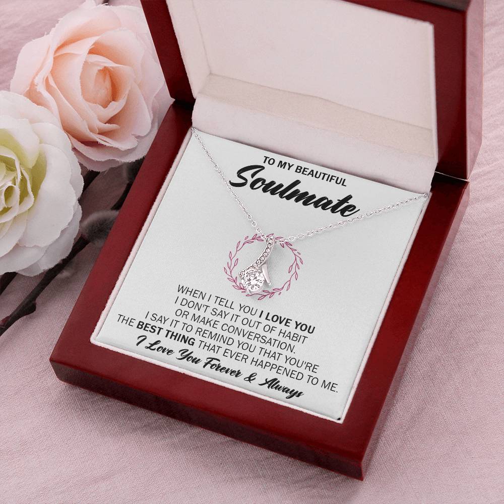 Gift For Your Soulmate - Out Of Habit - Alluring Alluring Beauty Necklace
