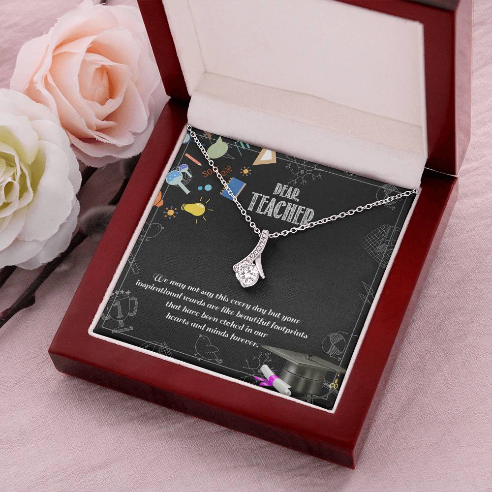 Alluring Necklace For My Teacher Alluring Beauty Necklace